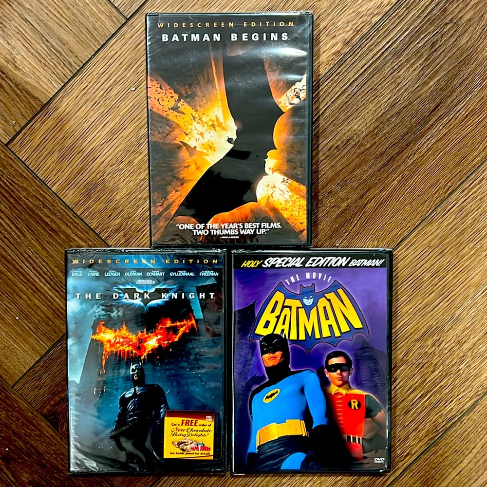 Batman Collection lot of 3 BRAND NEW